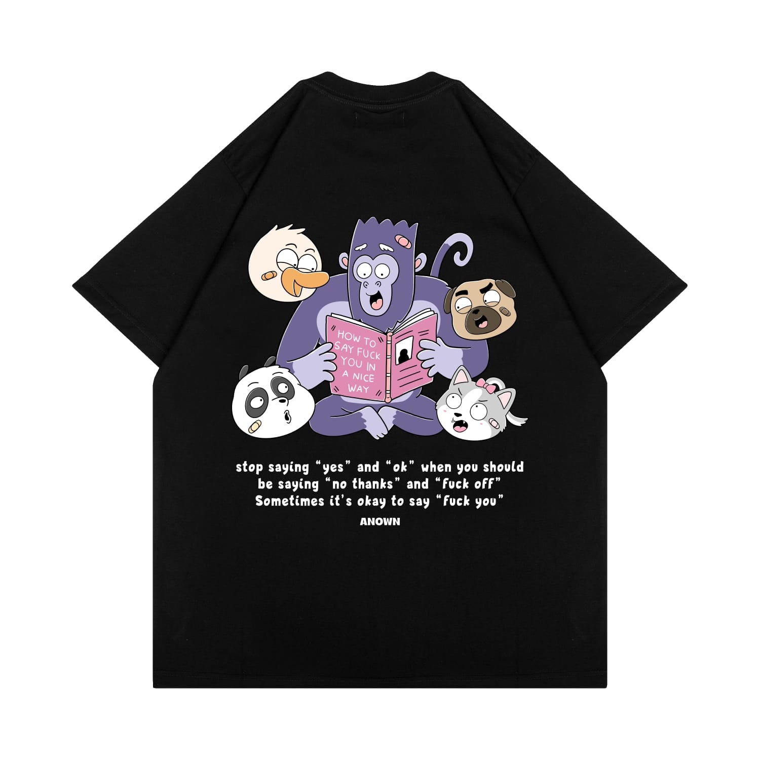 READING THOMAS T-SHIRT // BLACK