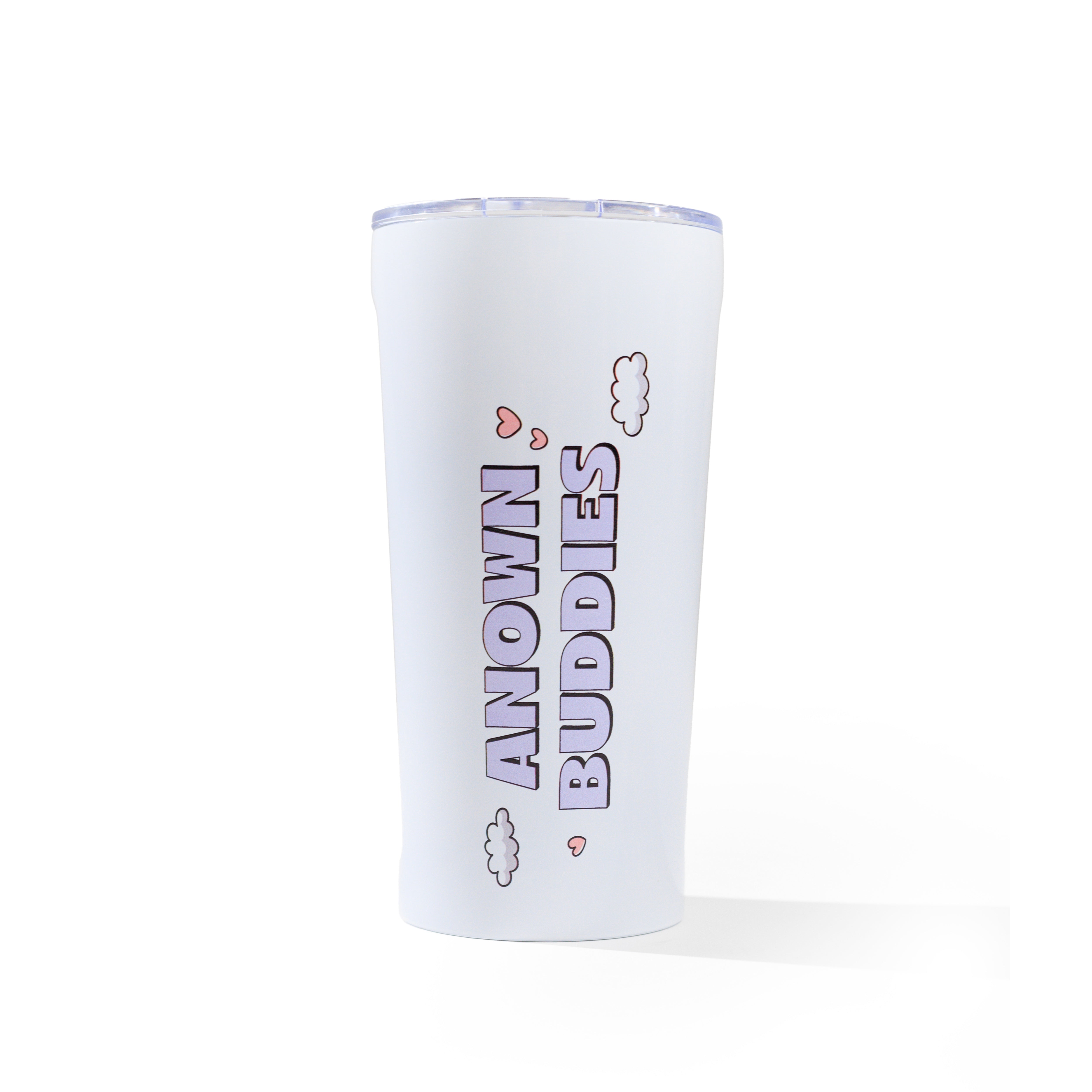 KISS THIS TUMBLER // WHITE