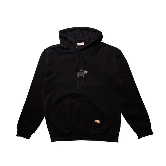LIFE IS RUFF HOODIE // BLACK