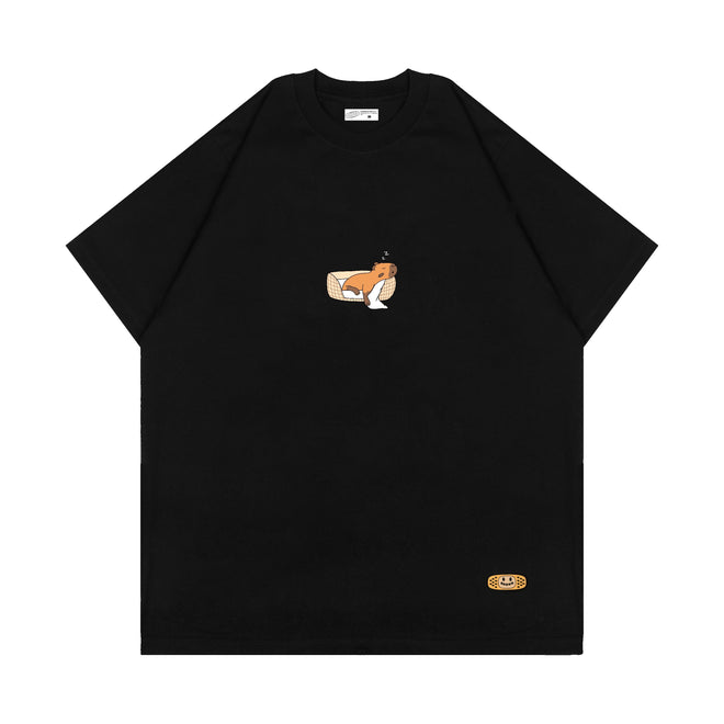BE CAPPY T-SHIRT // BLACK